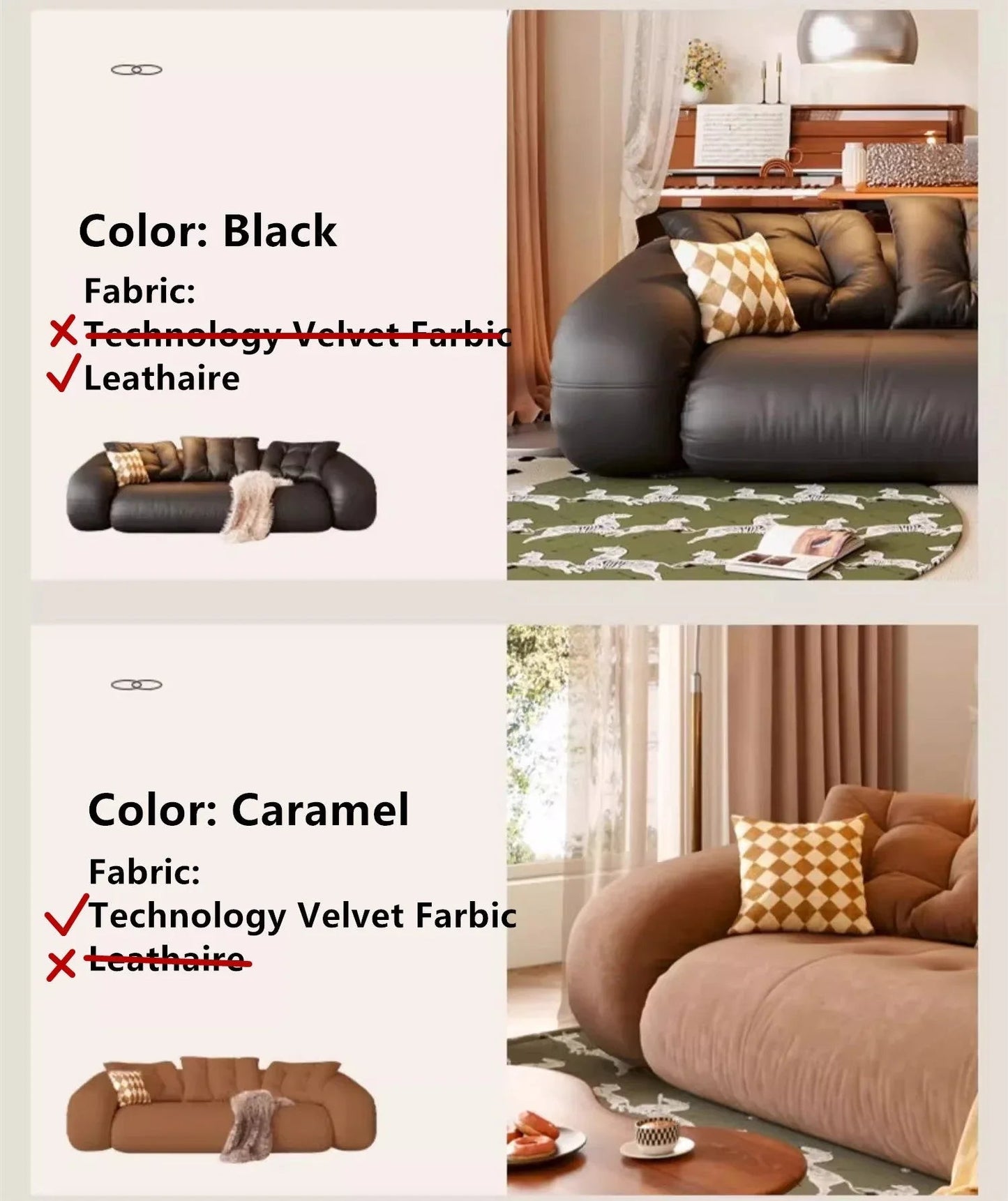 Modern Folding Sofa Couch Bed with Velvet Fabric, Convertible Lounge Sleeper Design -- Sleeper Sofa -