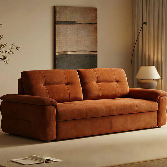 Chinese Style BE MY HOME Pull-Out Sofa Bed for Small Spaces with Pet-Friendly Fabric -- SOFA BED -