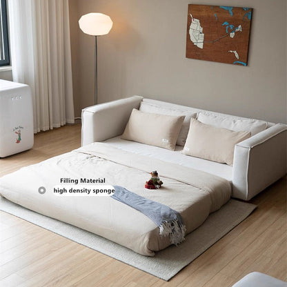 Nordic Minimalism Chenille Fabric Floor Sofa Bed