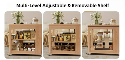 Product features: multi-layer storage, 260 lbs capacity, mobile design