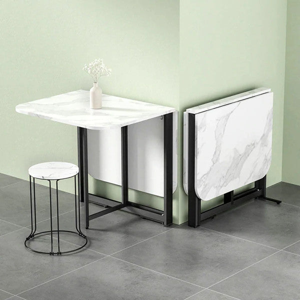 Double Drop Leaf Space Saving Folding Table