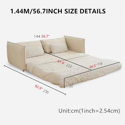 Nordic Minimalism Floor Sleeper Sofa Bed
