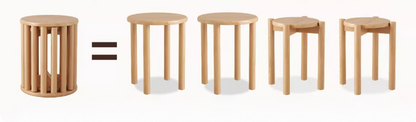 Foldable side table cart dimensions and size specifications