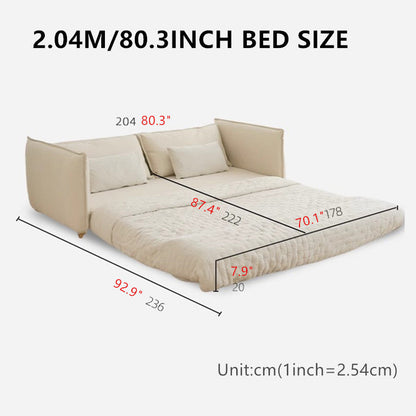 Nordic Minimalism Floor Sleeper Sofa Bed