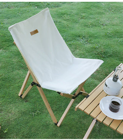 Outdoor Folding Wood Butterfly Chair