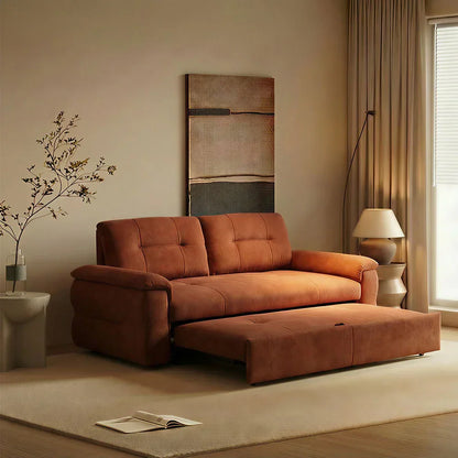 Chinese Style BE MY HOME Pull-Out Sofa Bed for Small Spaces with Pet-Friendly Fabric -- SOFA BED -