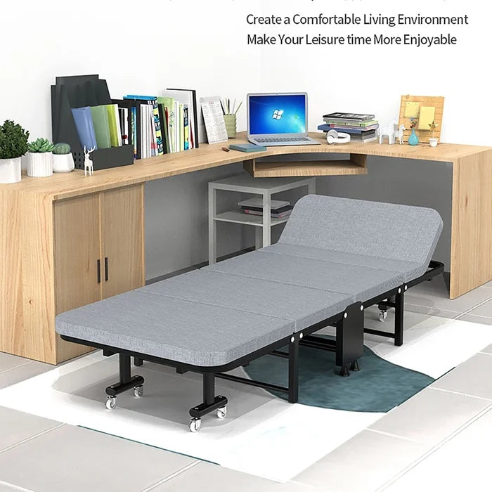 Folding Bed with Mattress