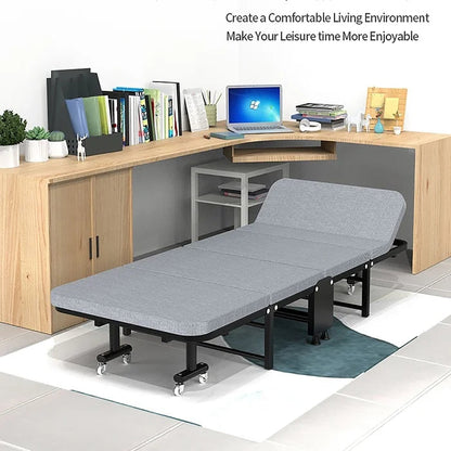 Folding Bed with Mattress