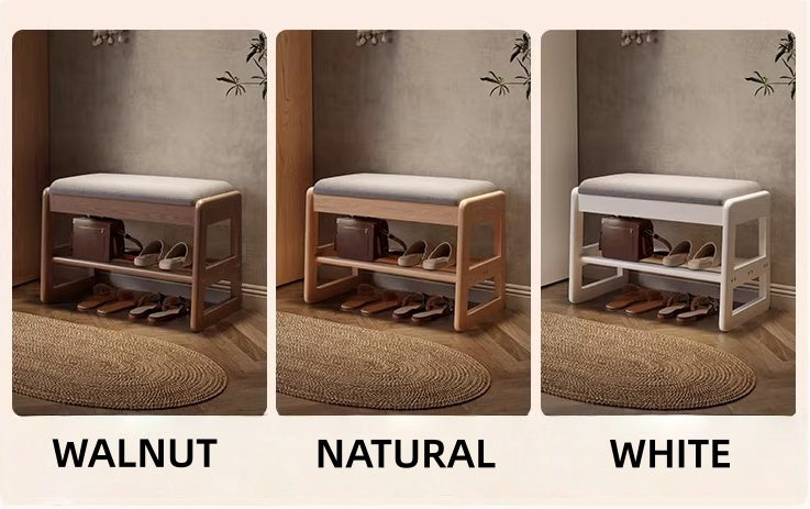 Shoe Bench with Storage for Entryway | Bench with Shoe Storage Underneath