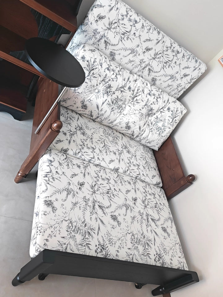 3-in-1 Convertible Sofa Bed with Side Table for Small Spaces -- SOFA BED -