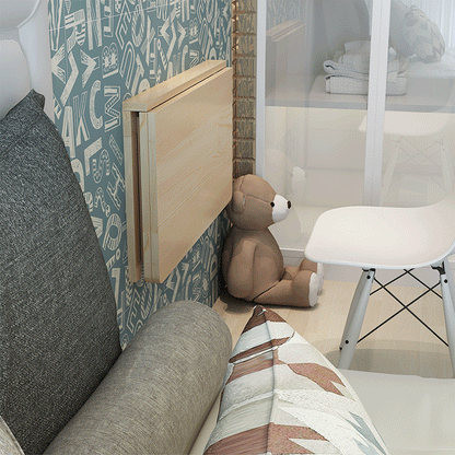 Wall Mounted Fold Down Table for Small Apartment Living