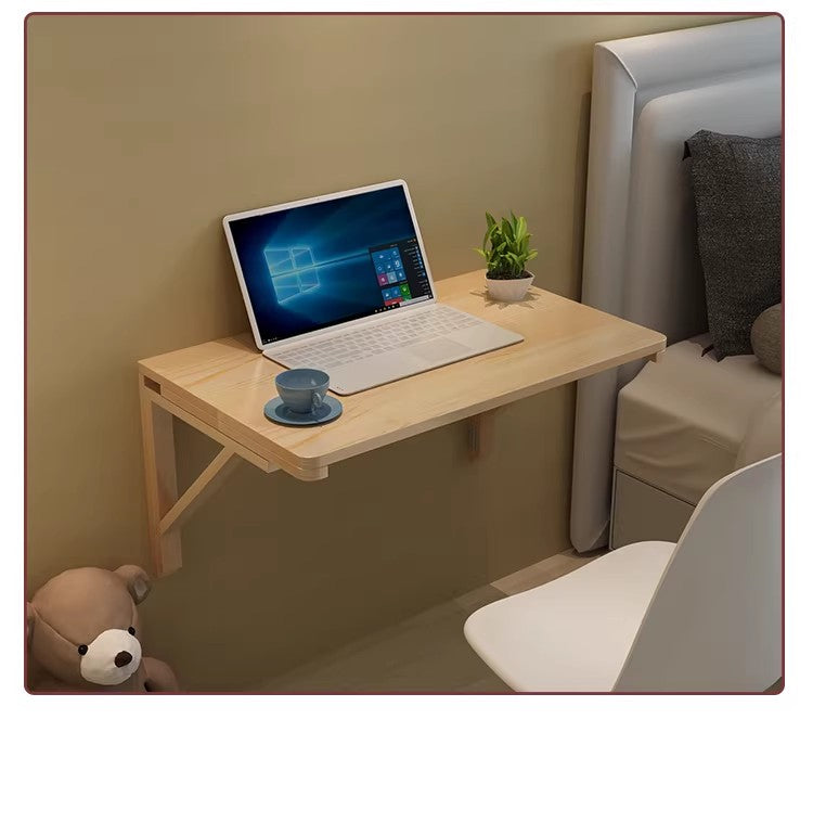 Wall Mounted Fold Down Table for Small Apartment Living