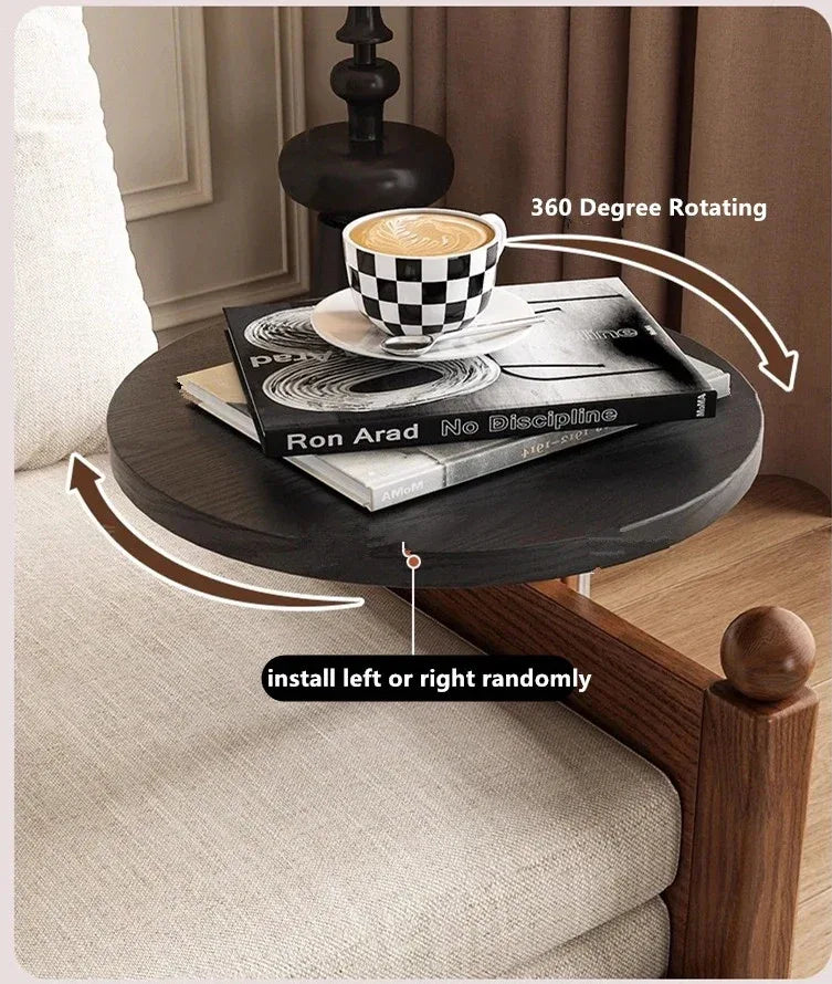 3-in-1 Convertible Sofa Bed with Side Table for Small Spaces -- SOFA BED -