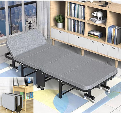 Folding Bed with Mattress