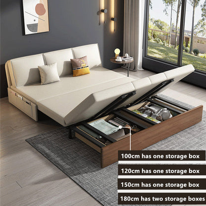 SOFA BED WITH UNDERNEATH STORAGE